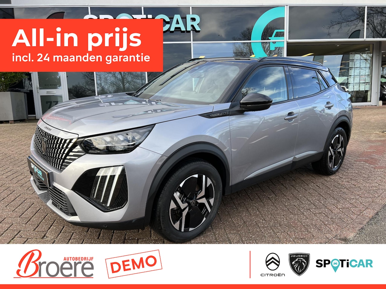 Peugeot 2008 - 1.2 Hybrid 145 GT e-DCS6 Automaat Two tone kleurencombi - AutoWereld.nl