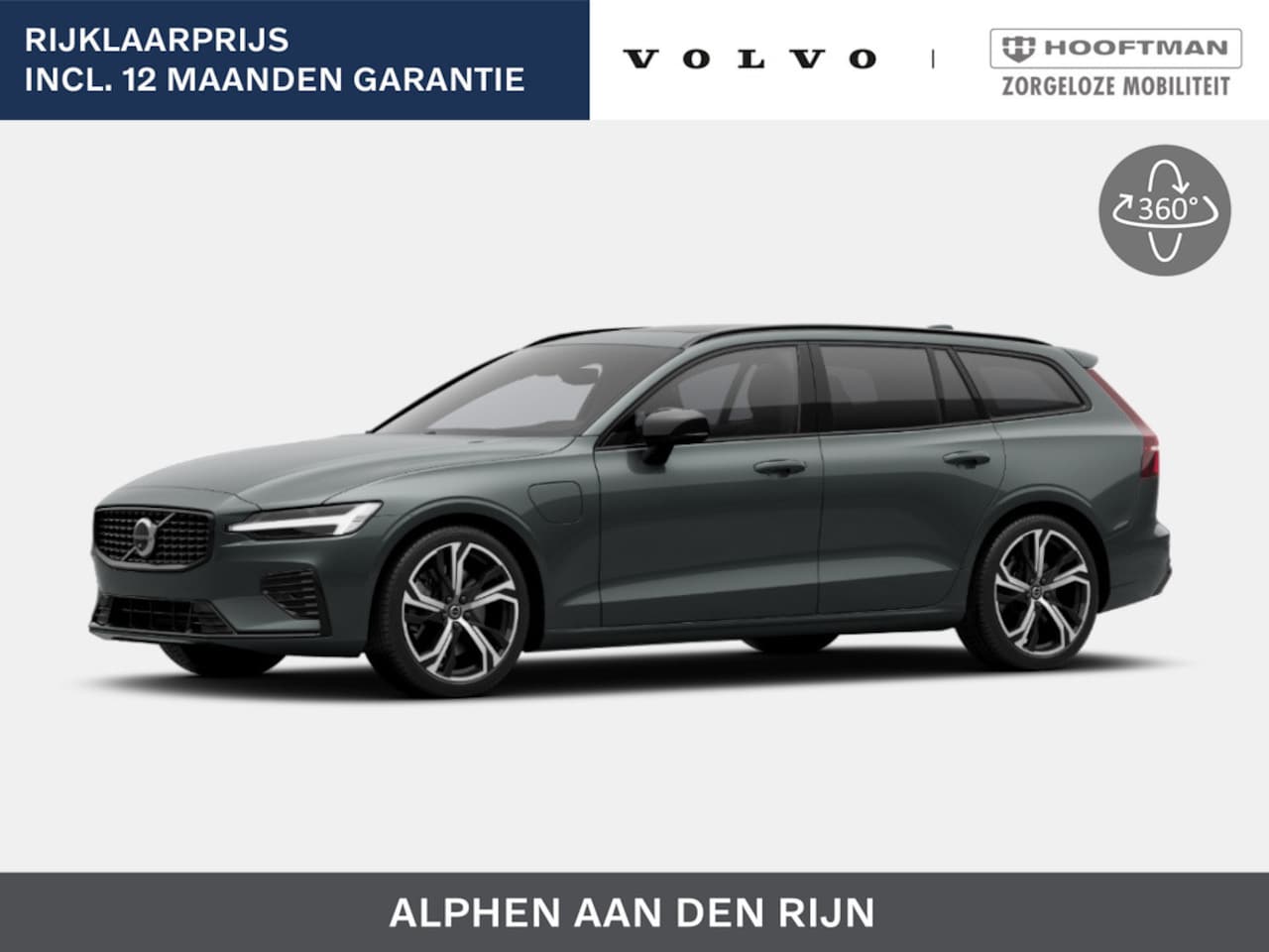 Volvo V60 - T6 PLUG-IN HYBRID PLUS DARK 360GR CAM SCHUIFDAK HEAD-UP DISPLAY - AutoWereld.nl