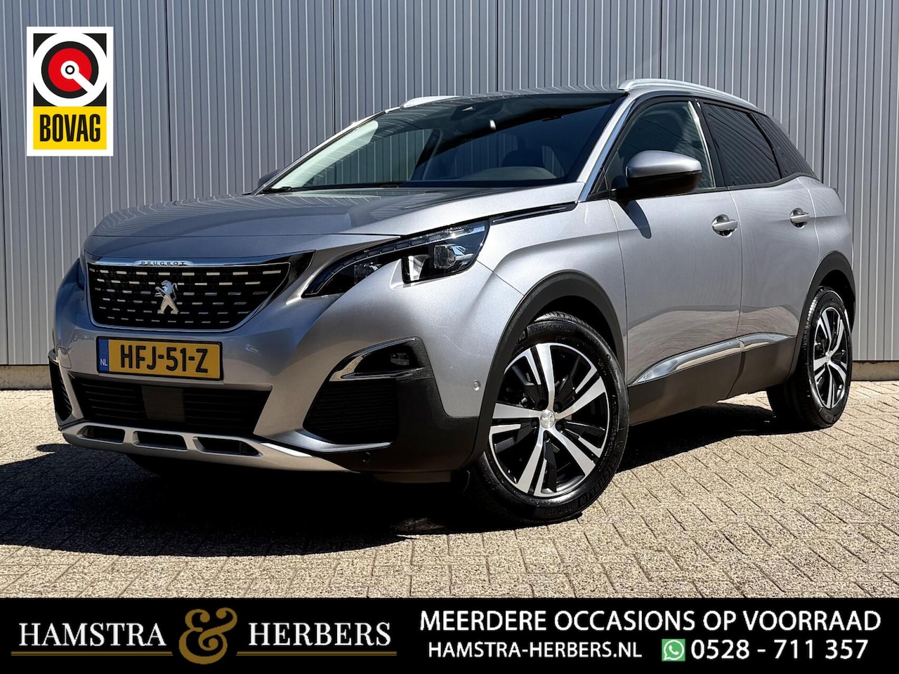 Peugeot 3008 - 1.2 PureTech antraciet, automaat - AutoWereld.nl