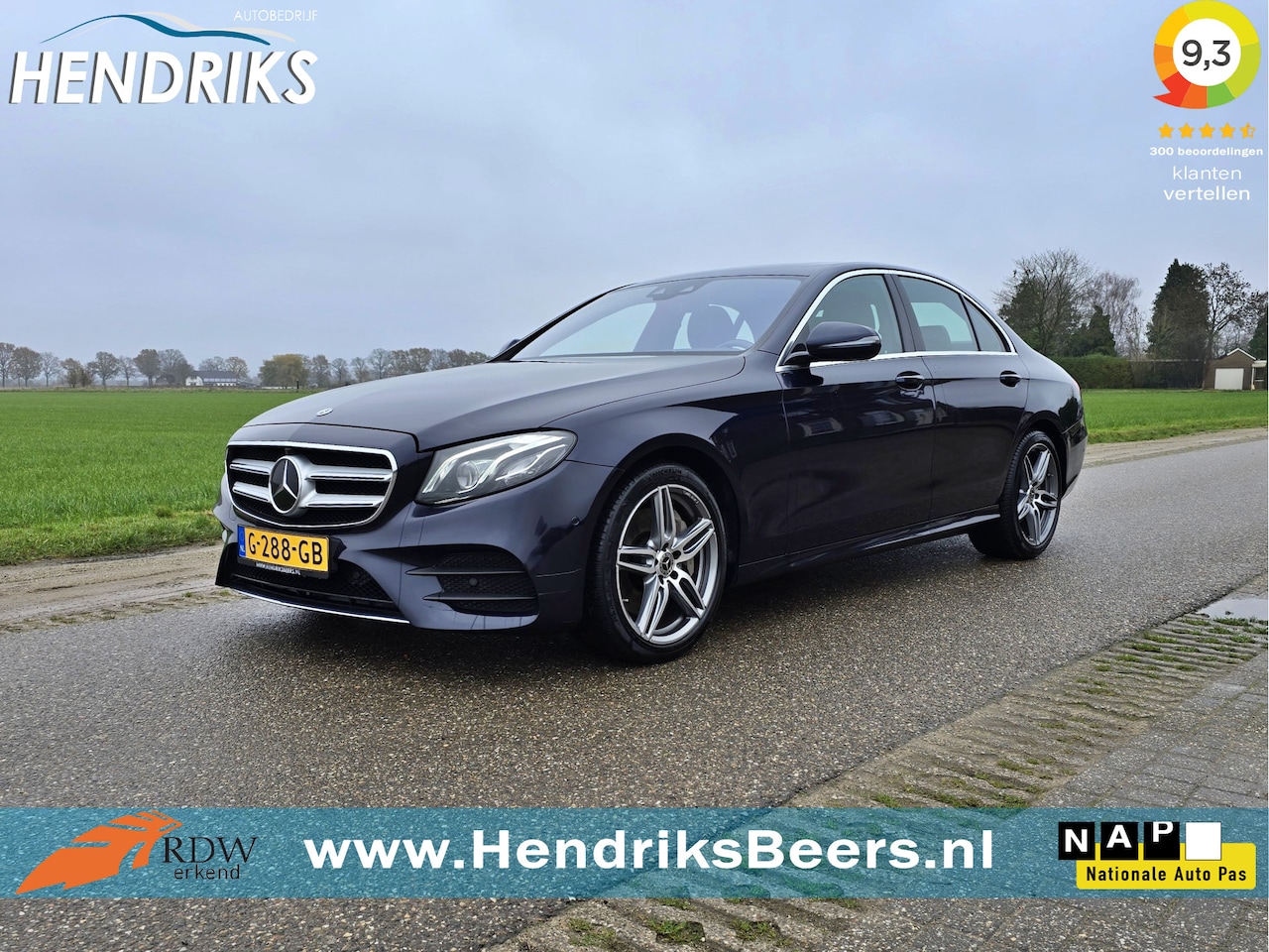 Mercedes-Benz E-klasse - 400d 4Matic Premium Plus - 340 Pk - Euro 6 - Lederen bekleding - ParkeerCamera - Schuif/Ka - AutoWereld.nl