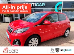 Peugeot 108 - 1.0 VTi 72pk 5D Active M5 Bluetooh, Airco