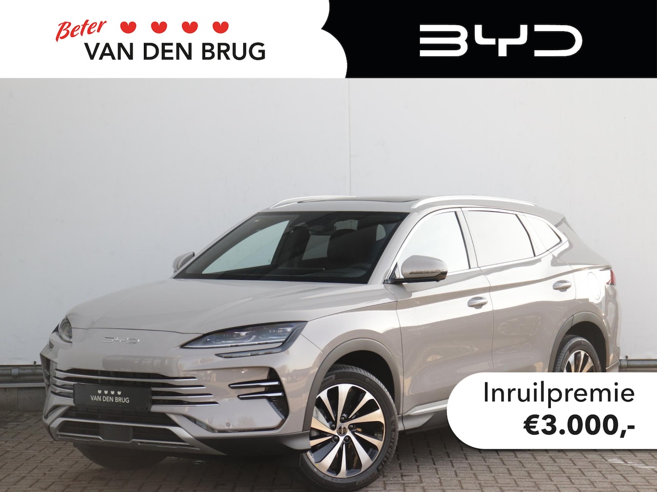 BYD Seal U - 1.5 T DM-i AWD Design | €3000 korting | 1.300kg Trekgewicht | Panoramadak | Head-up | Stoe - AutoWereld.nl