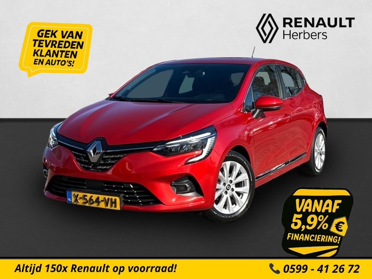 Renault Clio - 1.0 TCe Intens CAMERA / NAVI / CLIMATE / PDC / CRUISE - AutoWereld.nl