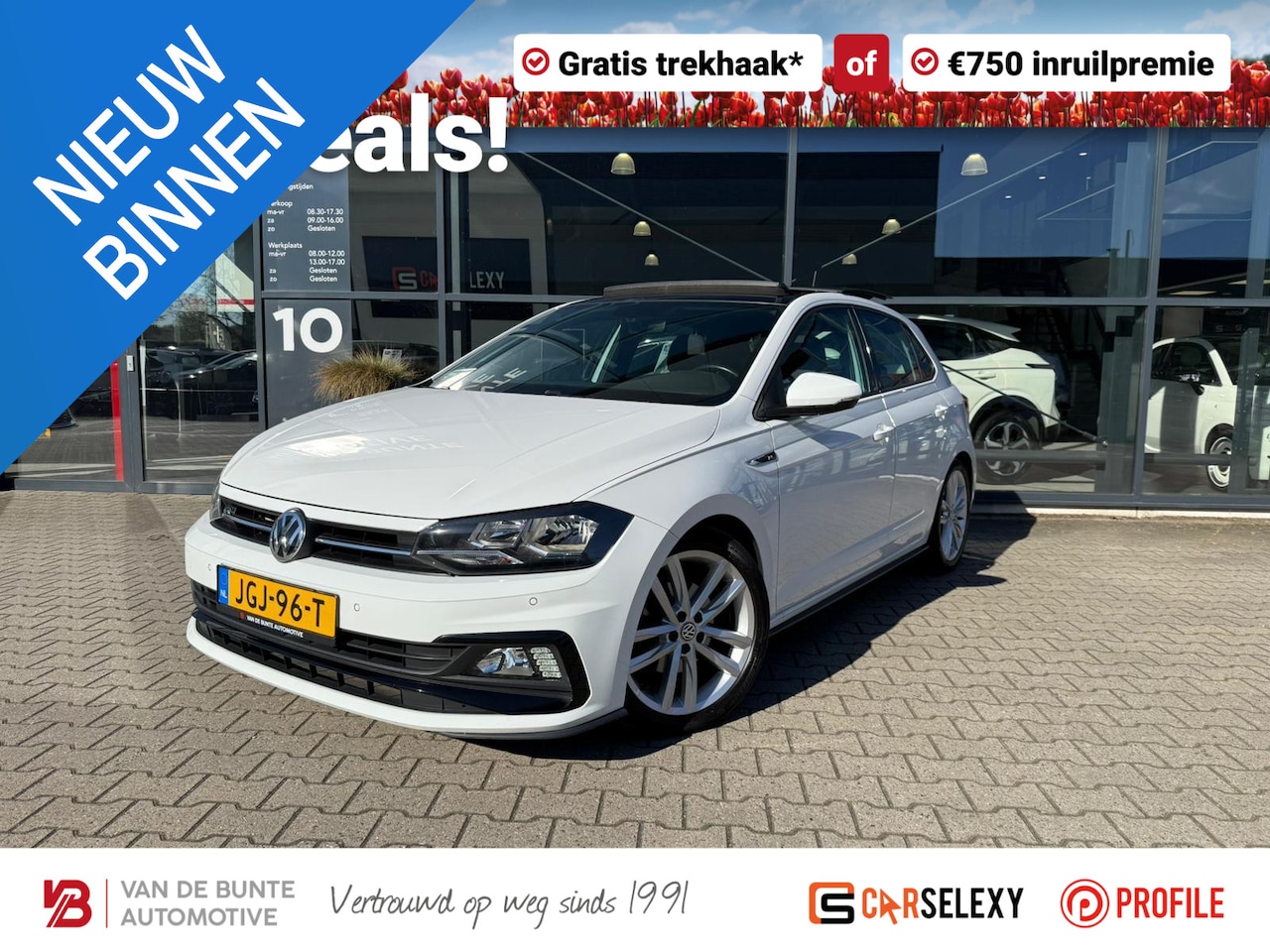Volkswagen Polo - 1.0 TSI Highline Business R *Schuif-/Kanteldak* - AutoWereld.nl