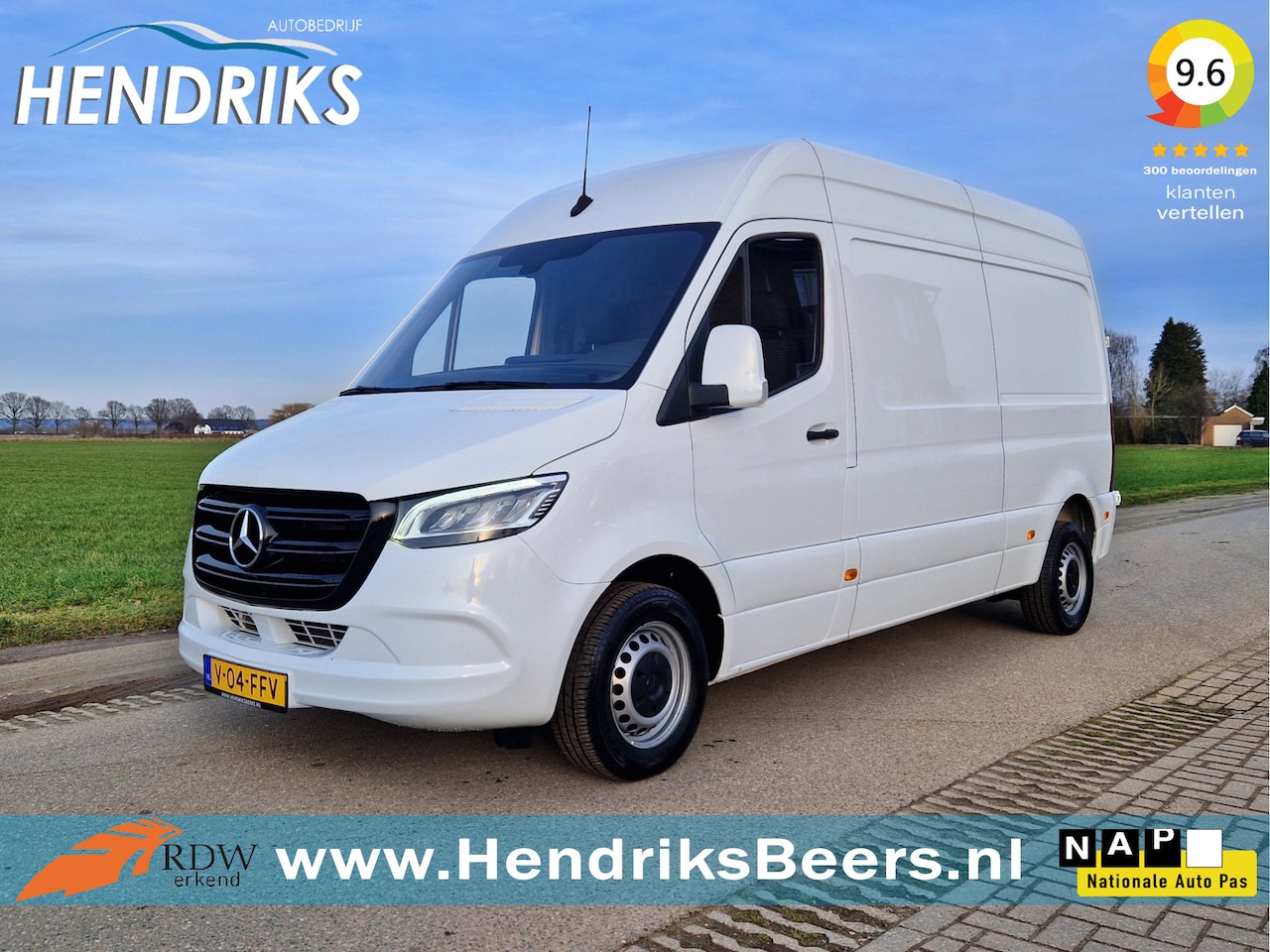 Mercedes-Benz Sprinter - 211 1.9 CDI L2 H2 - 110 Pk - Euro 6 - Airco - Cruise Control - ParkeerCamera - AutoWereld.nl
