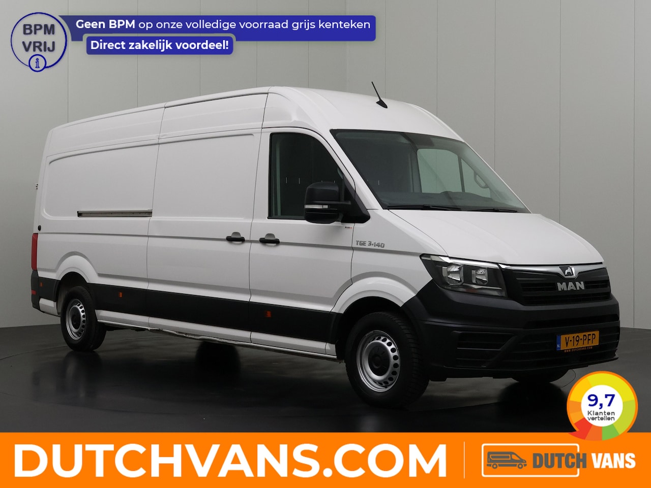 MAN TGE - 2.0TDI 140PK L4H3 Maxi | Multimedia | Camera | Trekhaak 3000kg | Airco | Cruise | 3-Zits | - AutoWereld.nl