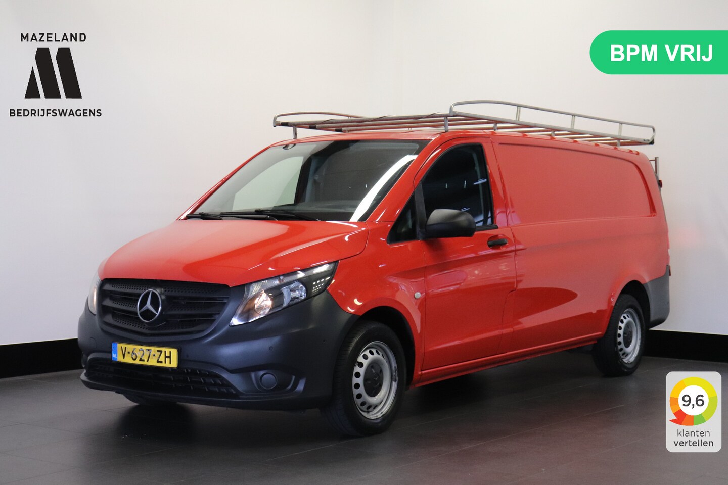 Mercedes-Benz Vito - 114 CDI XL EURO 6 - A/C climate - Navi - Cruise - Trekhaak - €13.900,- Excl. - AutoWereld.nl