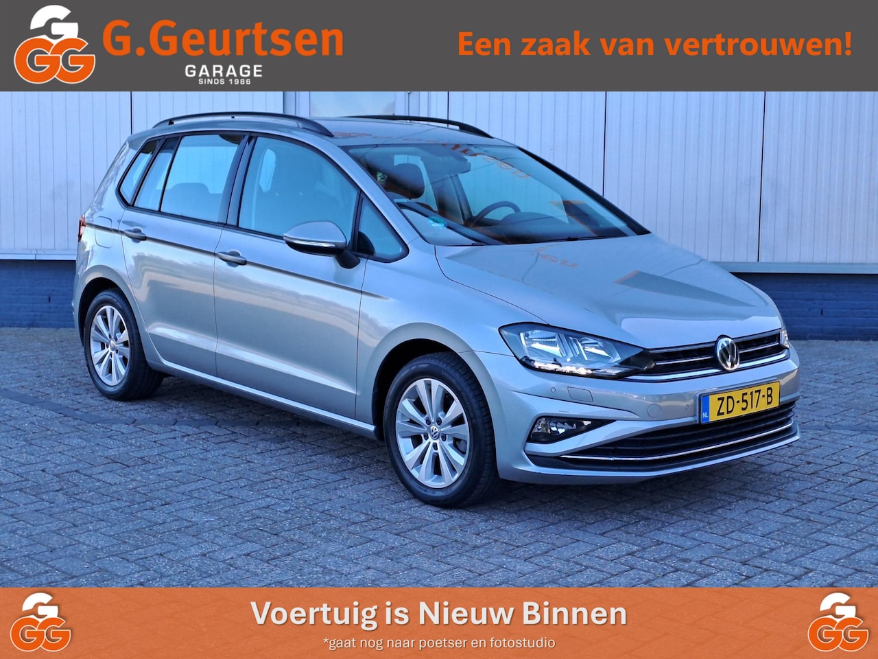 Volkswagen Golf Sportsvan - 1.0 TSI Comfortline Apple Carplay/Android Auto, ACC, 16DKM!!, Camera, DAB, Stoelverwarming - AutoWereld.nl