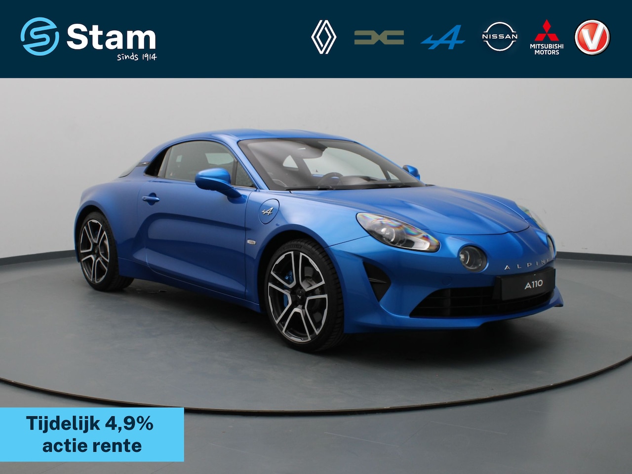 Alpine A110 - Premiere Edition 252pk #1914 van 1955 Actief Sportuitlaatsysteem | Focal-audio | Cruise | - AutoWereld.nl