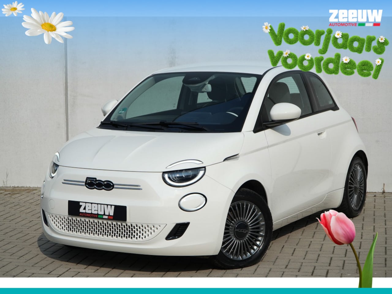 Fiat 500e - Icon 42KWH | LED | Navi | Carplay | Comfort | BTW | 16" - AutoWereld.nl