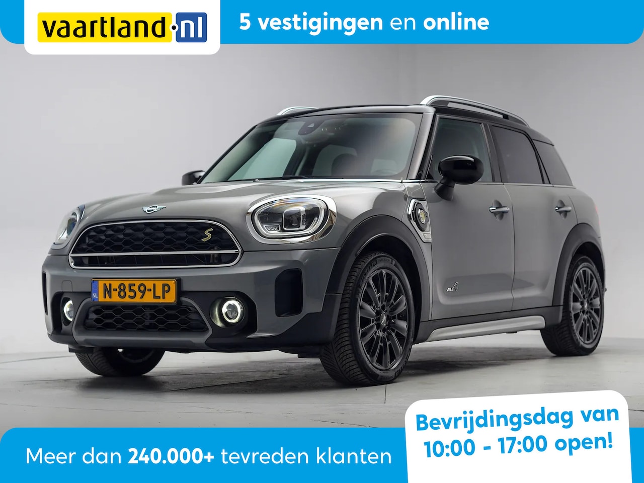 MINI Countryman - 1.5 Cooper S E ALL4 Business Edition Aut. [ Navi Leder Keyless ] - AutoWereld.nl