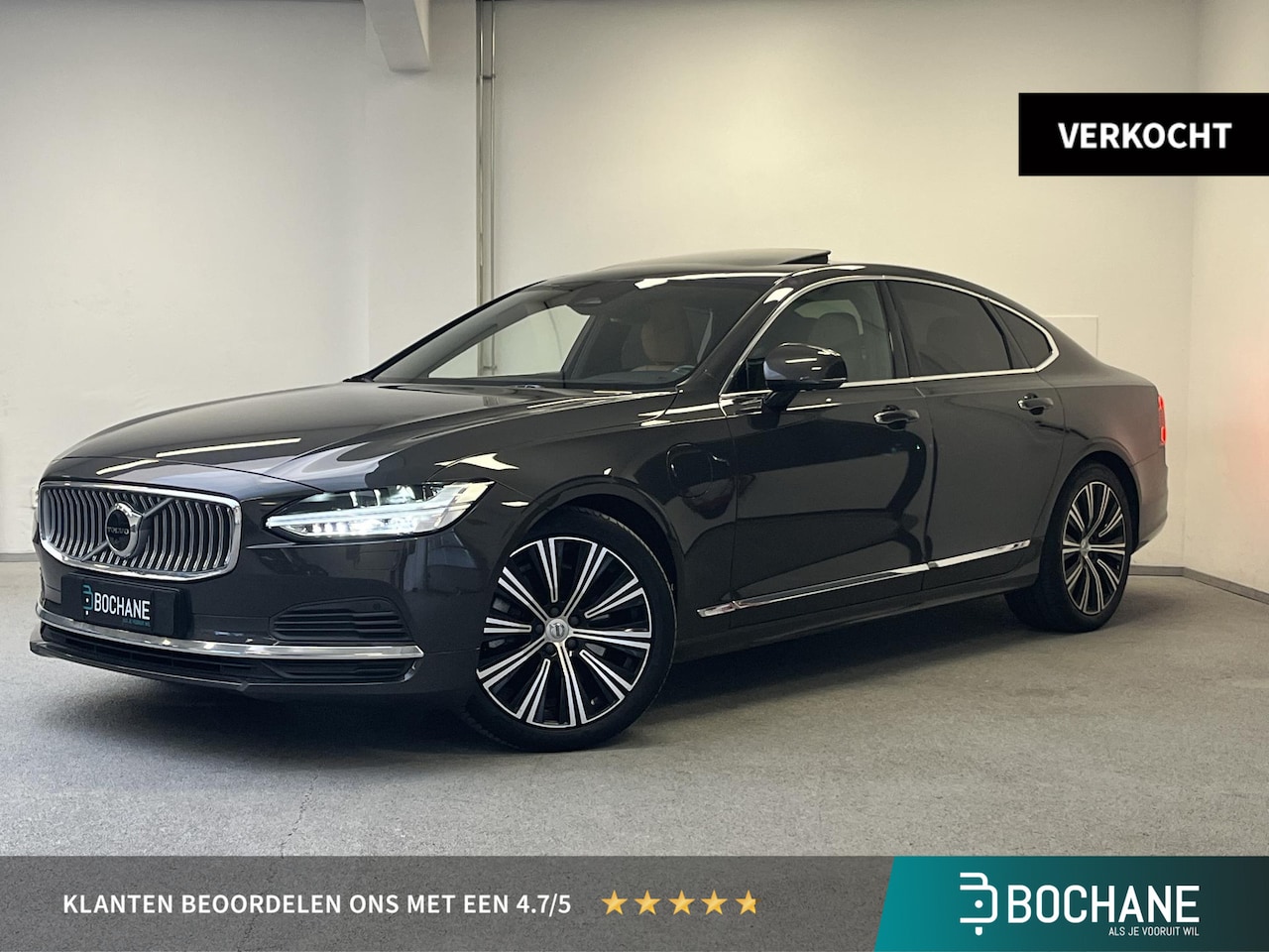 Volvo S90 - 2.0 T8 AWD Inscription Exclusive | SCHUIFDAK | 360º CAM | HEAD-UP | STOELKOELING | - AutoWereld.nl