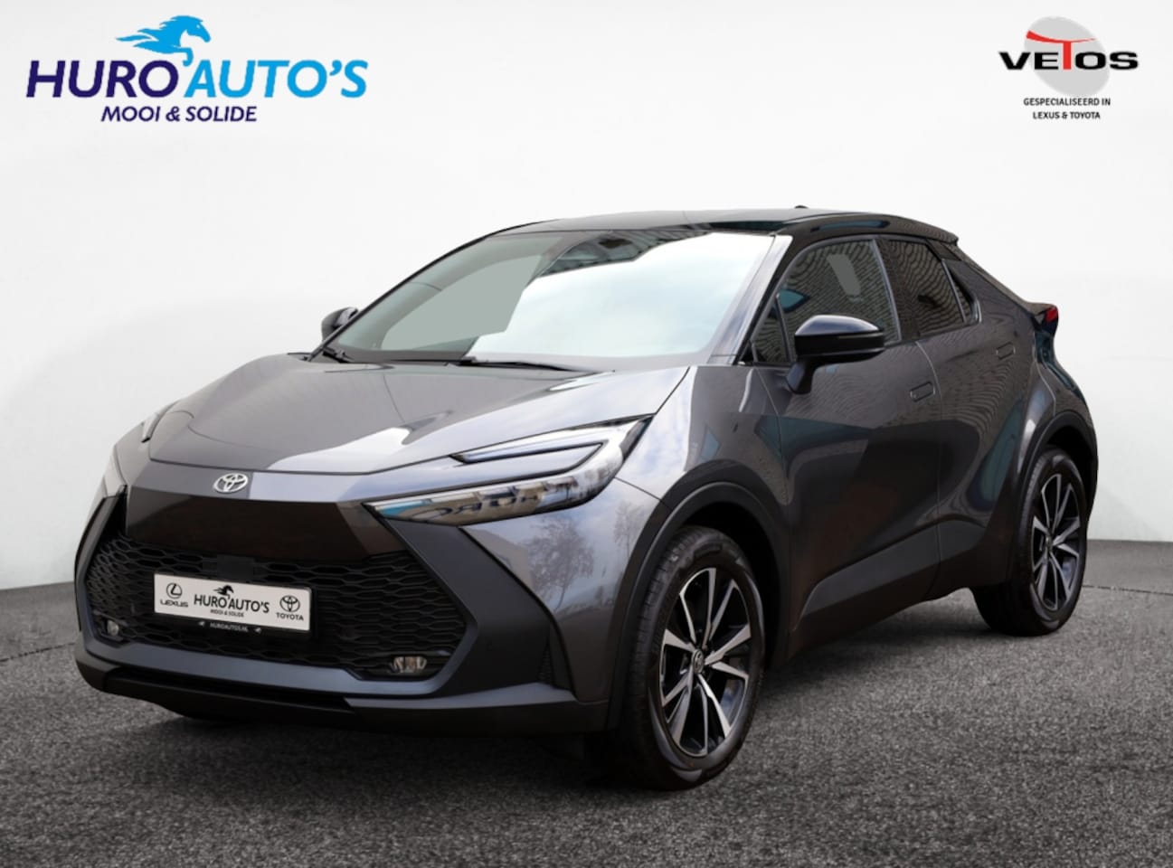 Toyota C-HR - 2.0 PHEV 220 Dynamic | Nieuw! | Bi-Tone | Premium Navi | Keyless - AutoWereld.nl