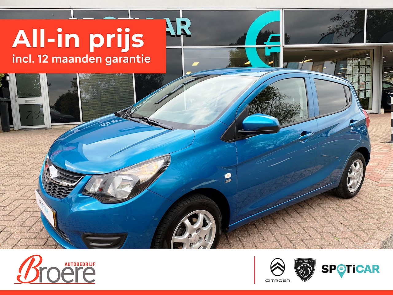 Opel Karl - 1.0 75pk 120 Jaar Edition 5 deurs Bluetooth, Cruise, Airco - AutoWereld.nl