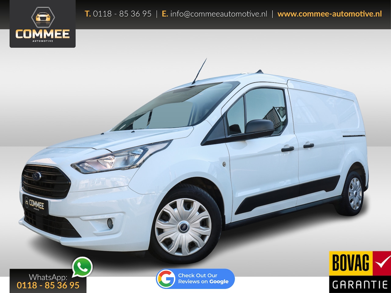 Ford Transit Connect - 1.5 EcoBlue L2 Trend Automaat CAM I 2xschuifdeur I NAV I Apple CP - AutoWereld.nl