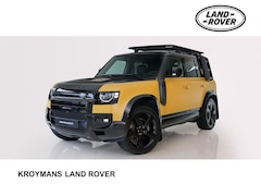 Land Rover Defender 110 - 2.0 P300e Trophy Edition Deep Sandglow Yellow | 22" | Clearsight | Head-Up | Trekhaak