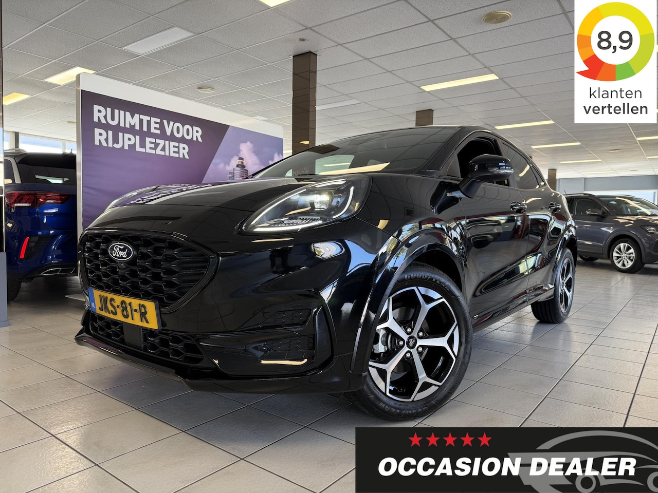 Ford Puma - 1.0 EcoBoost Hybrid ST-Line *NAVI*CAM*KEYL*LED*APP - AutoWereld.nl