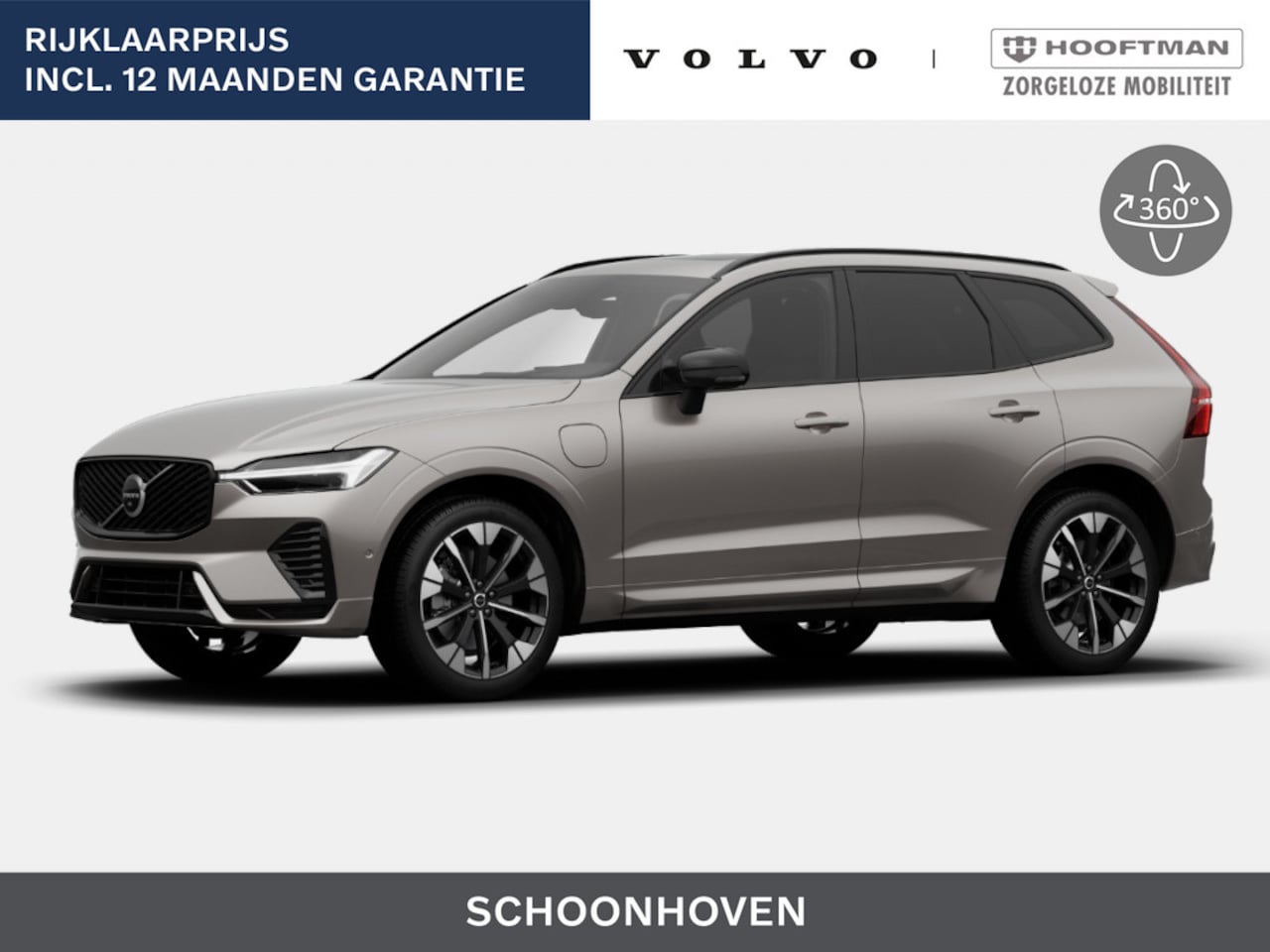 Volvo XC60 - T6 PLUG-IN HYBRID PLUS DARK 20INCH 360GR CAM SCHUIFDAK H/K AUDIO - AutoWereld.nl