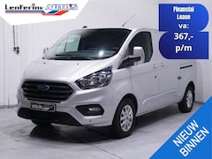 Ford Transit Custom - 2.0 TDCI 170 pk Aut. L2H1 Limited 2x Schuifdeur Airco, Apple Carplay, Camera, Trekhaak, PD