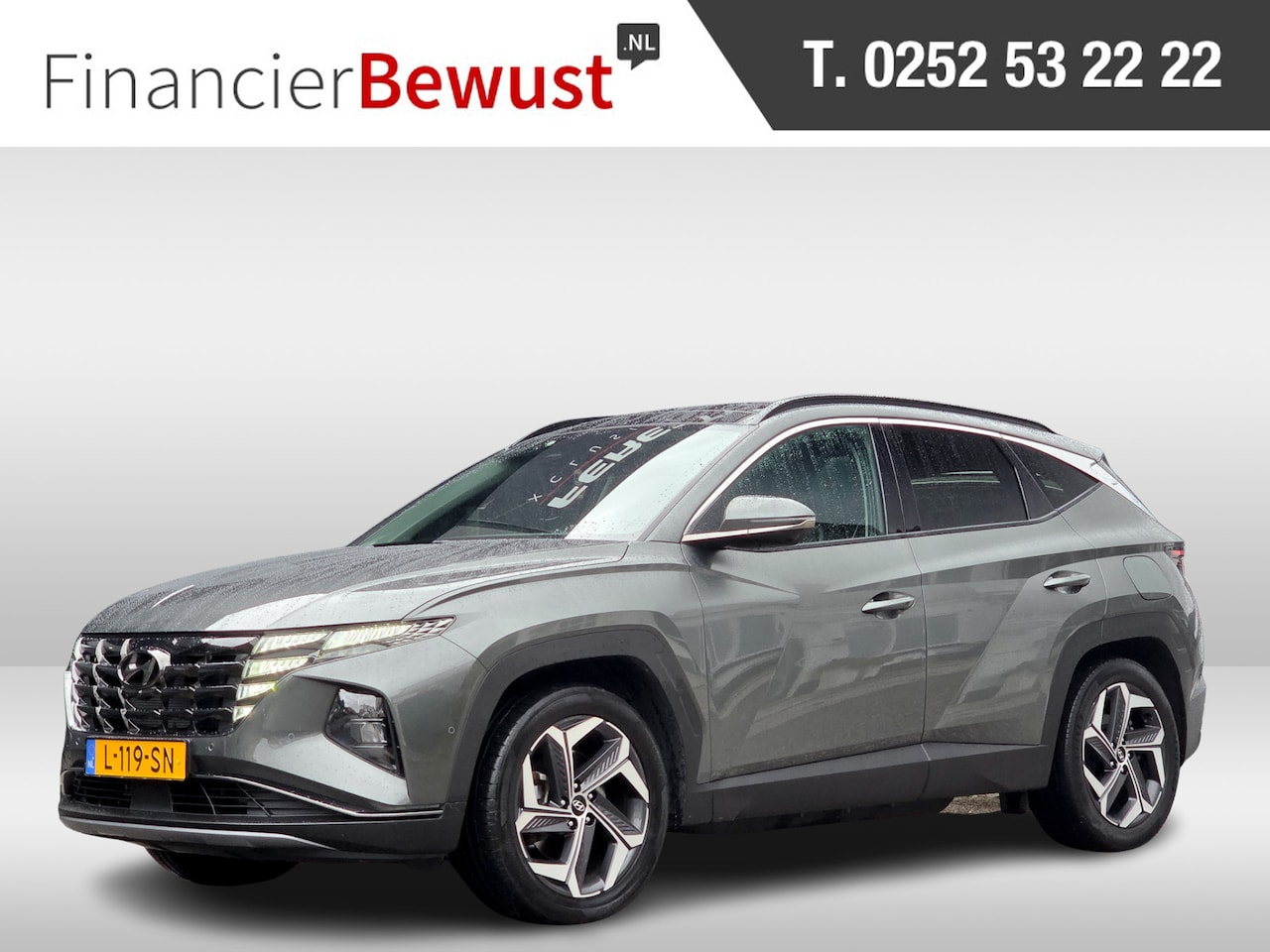 Hyundai Tucson - 1.6 T-GDI PHEV AUT6 PREMIUM SKY 4WD. LEDER PANODAK NAVI 360.CAMERA PARKASSIST 19INCH.LMV P - AutoWereld.nl