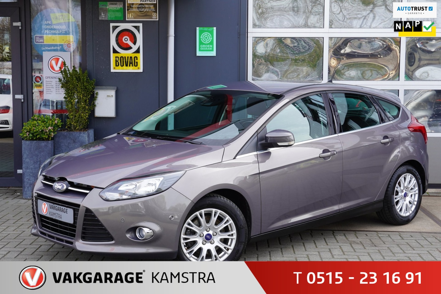 Ford Focus - 1.6 TI-VCT Titanium NAP 5-deurs Clima/Cruise/PDC - AutoWereld.nl