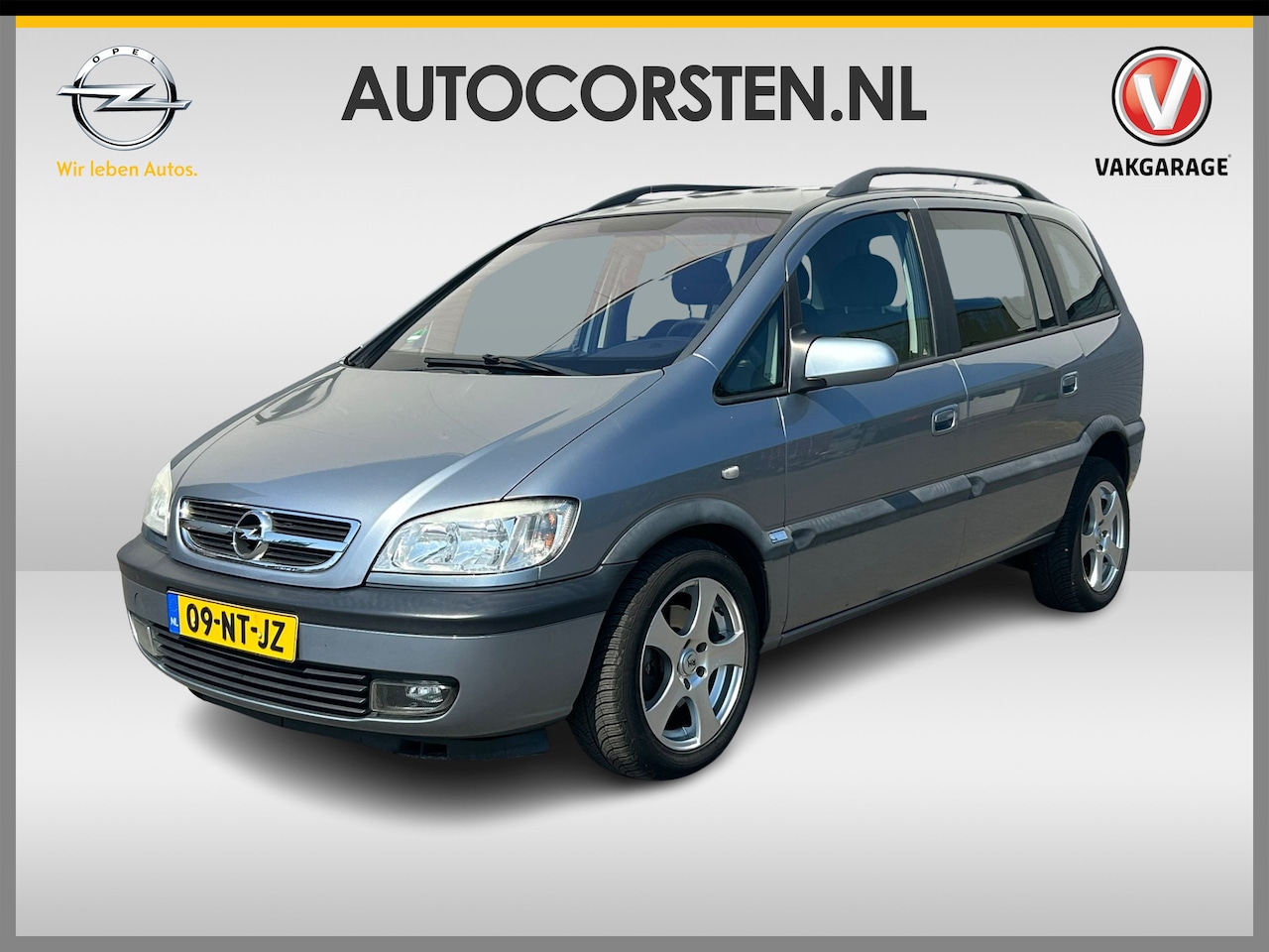Opel Zafira - 1.8I-16V Aut. ROLSTOELVERVOER Elektr.Achterklep Ecc CruiseControl Radio/CD Stuurbekr. Mist - AutoWereld.nl