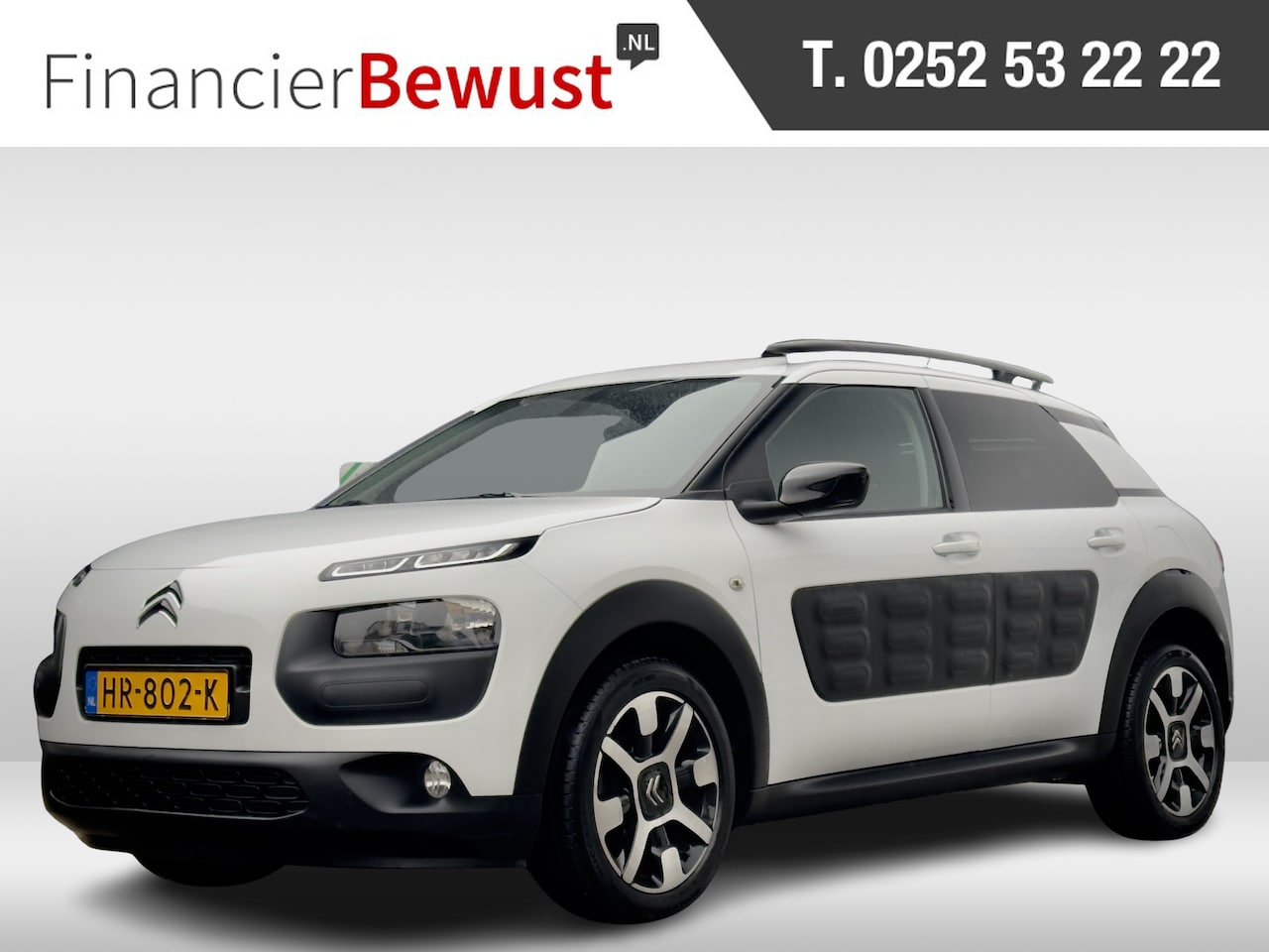 Citroën C4 Cactus - 1.2 AUT5 SHINE 113D.KM NAVI AIRCO PARK-ASSIST LED LMV PDC - AutoWereld.nl