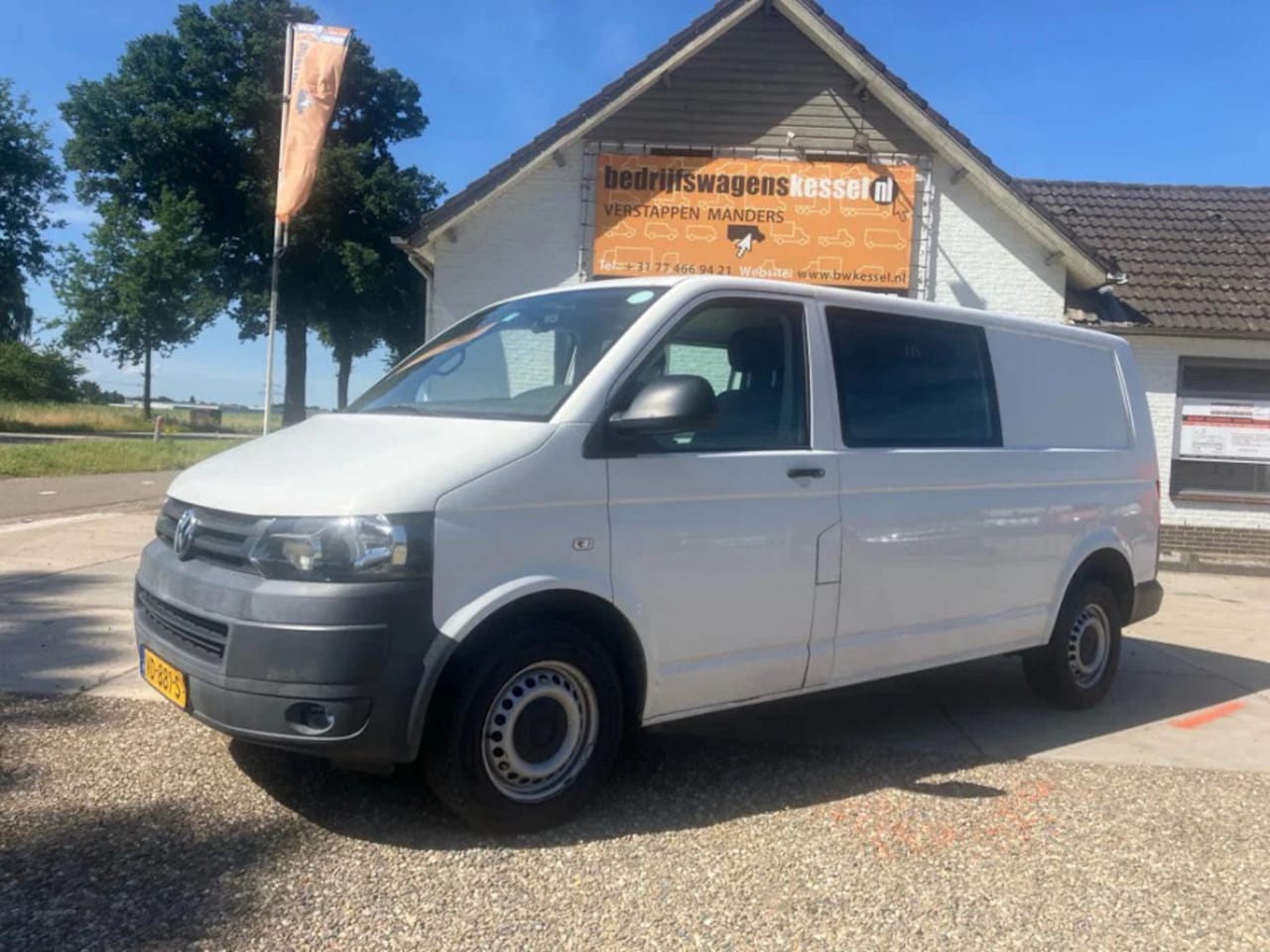 Volkswagen Transporter - 2.0 TDI Euro 5 L2H1 Dubbel Cabine 5-pers. AC - AutoWereld.nl