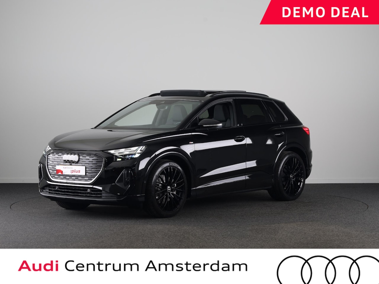Audi Q4 e-tron - 45 quattro S Edition Competition 82 kWh Panoramadak | 360 Camera | Adaptieve cruise contro - AutoWereld.nl