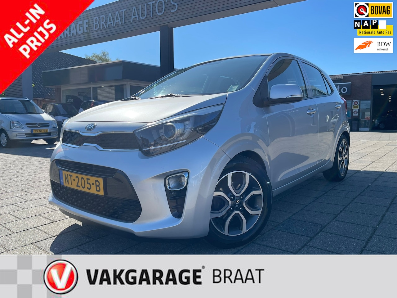 Kia Picanto - 1.0 l CARPLAY l CRUISE l CAMERA l CLIMA l RIJKLAAR! - AutoWereld.nl