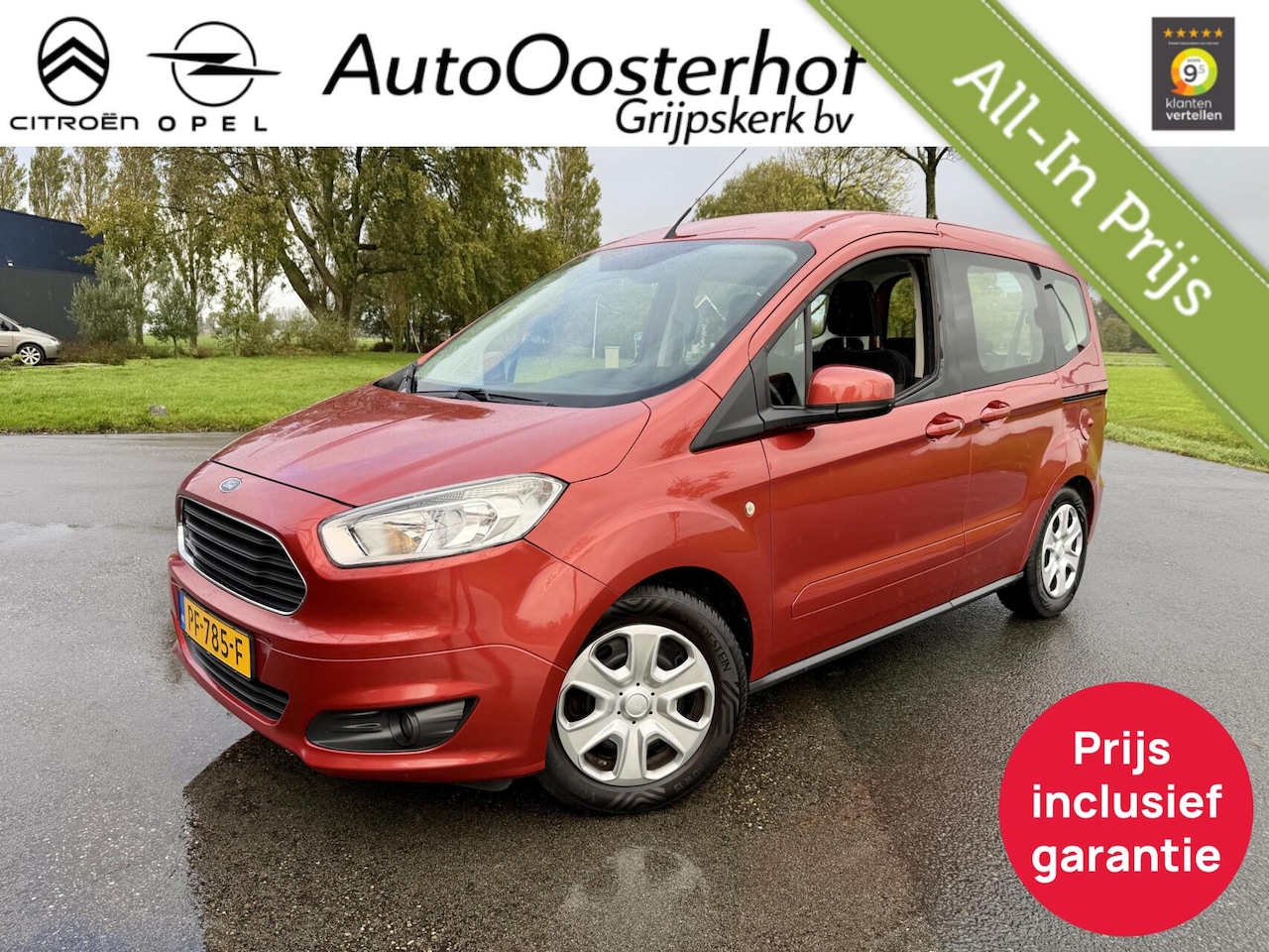 Ford Tourneo Courier - 101pk Titanium NWE D-RIEM - AutoWereld.nl