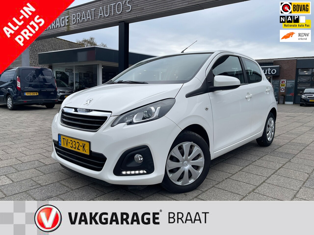 Peugeot 108 - 1.0 e-VTi l AIRCO l BLUETOOTH l RIJKLAAR! - AutoWereld.nl