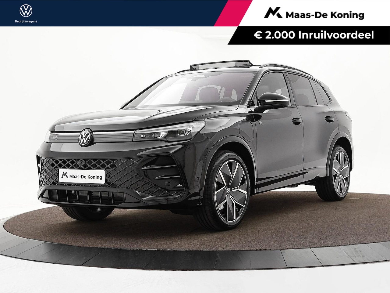 Volkswagen Tiguan - R-Line Edition 1.5 eHybrid 204 PK 6 versn. DSG · Black Style Pakket · Panoramaschuif-kante - AutoWereld.nl