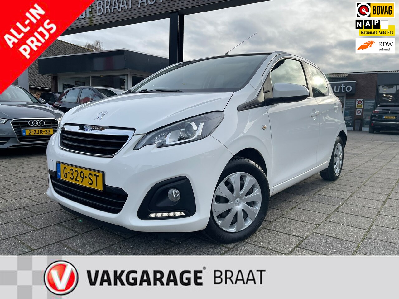 Peugeot 108 - 1.0 e-VTi l AIRCO l BLUETOOTH l RIJKLAAR! - AutoWereld.nl
