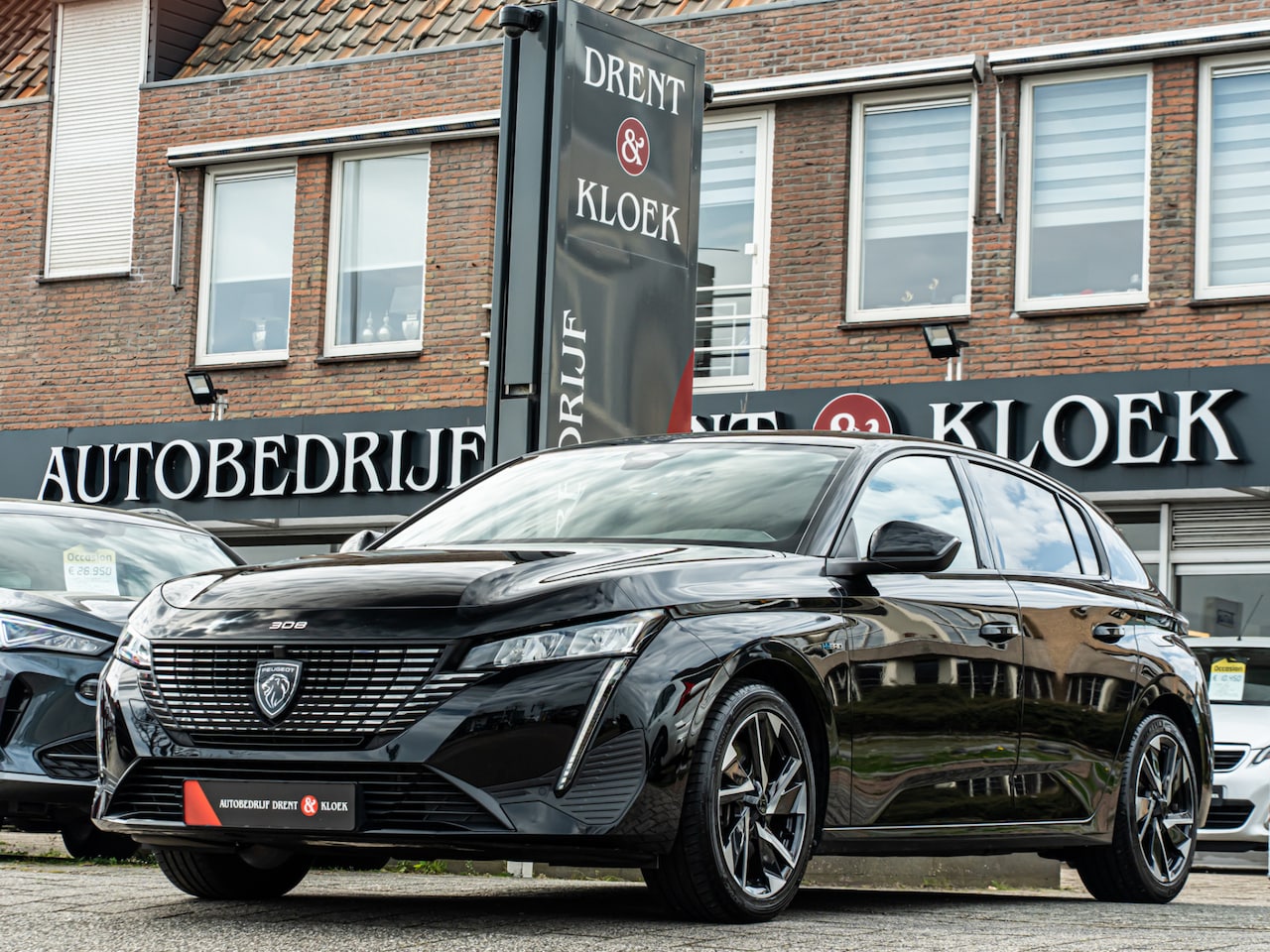 Peugeot 308 - 1.6 HYbrid 180 Allure Pack Business ORG NL CAMERA TREKHAAK VIRTUAL DASH BLACK OPTIC - AutoWereld.nl