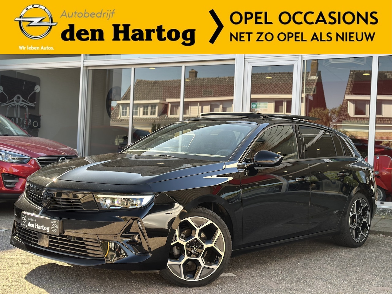 Opel Astra - 1.2 Turbo Ultimate Automaat Trekhaak/Panorama dak/Eletr stoel met geheugen. - AutoWereld.nl