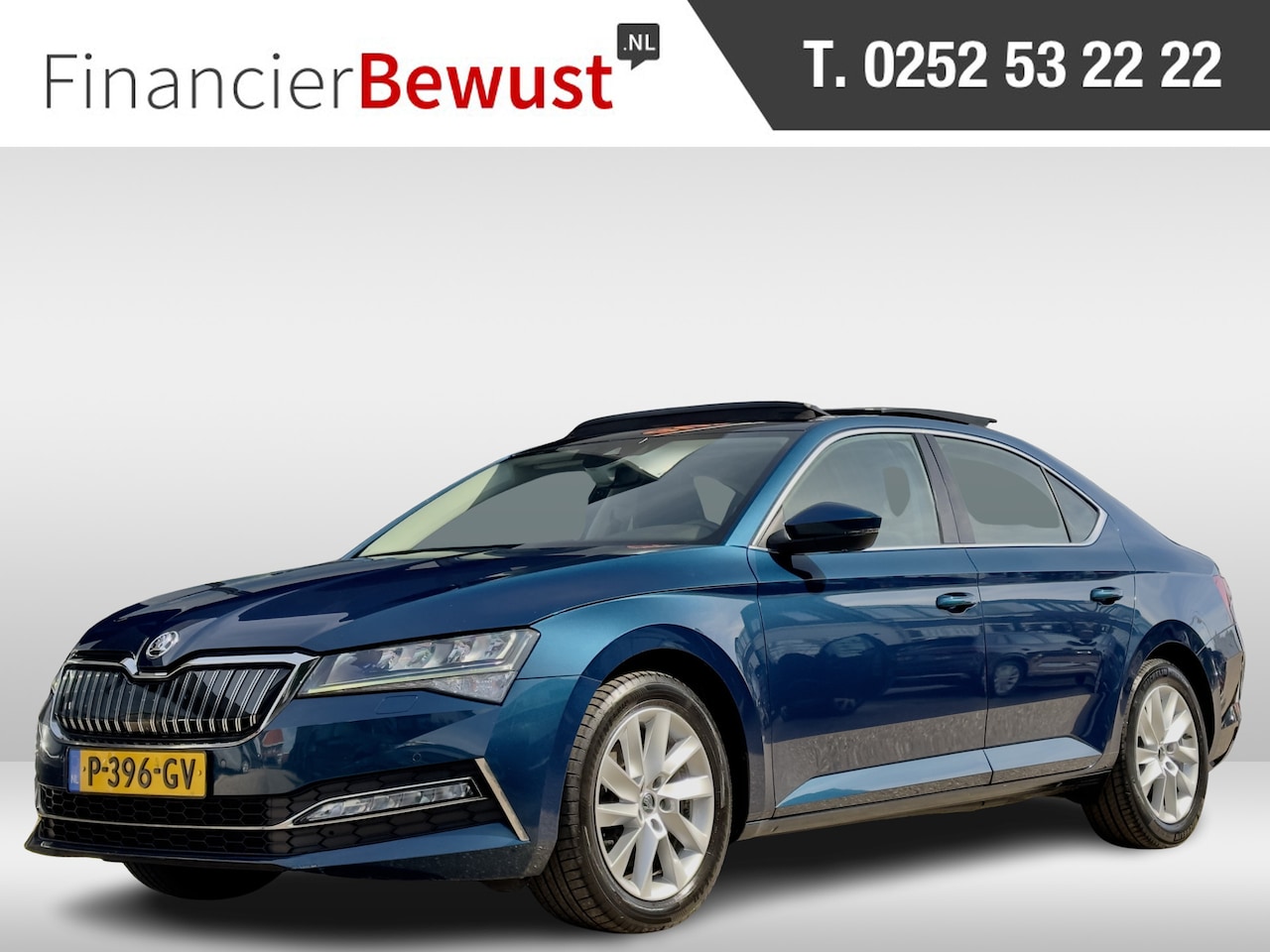 Skoda Superb - 1.4 TSI iV AUT6 EDITION PLUS PANODAK LEDER NAVI CAMERA DIGI-DASH APPLE-CARPLAY LED LMV PDC - AutoWereld.nl