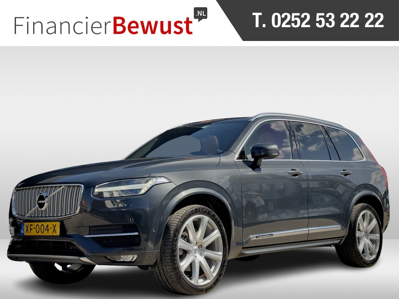 Volvo XC90 - 2.0 D5 AUT8 AWD INSCRIPTION 236PK PANODAK 7PERS LEDER NAVI BOWERS&WILKINS DIGI-DASH APPLE- - AutoWereld.nl