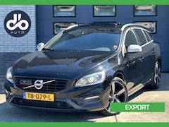 Volvo V60 - 2.0 D4 191pk AUTOM. R-Design EXPORT/ HANDEL I OPENDAK I LEER