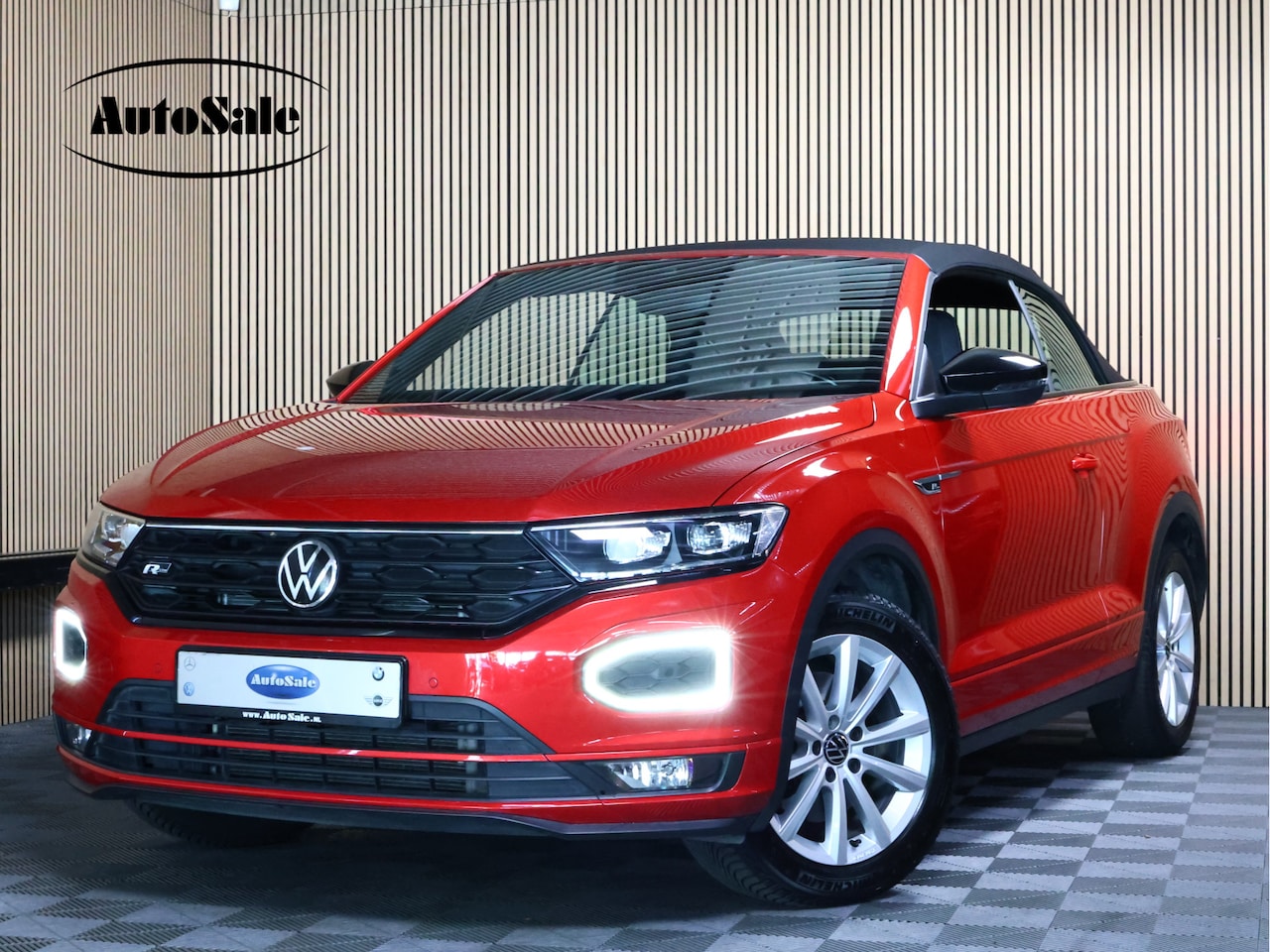 Volkswagen T-Roc Cabrio - 1.5 TSI R-Line VIRTUAL CARPLAY BEATS CLIMA "21 - AutoWereld.nl