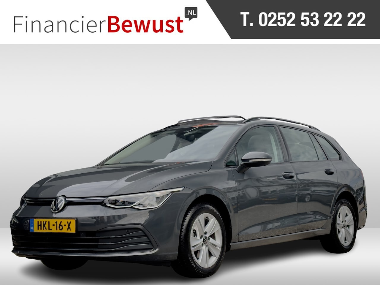 Volkswagen Golf Variant - 1.0 eTSI AUT7 LIFE 81D.KM!! PANODAK NAVI DIGI-DASH APPLE-CARPLAY LED LMV PDC - AutoWereld.nl