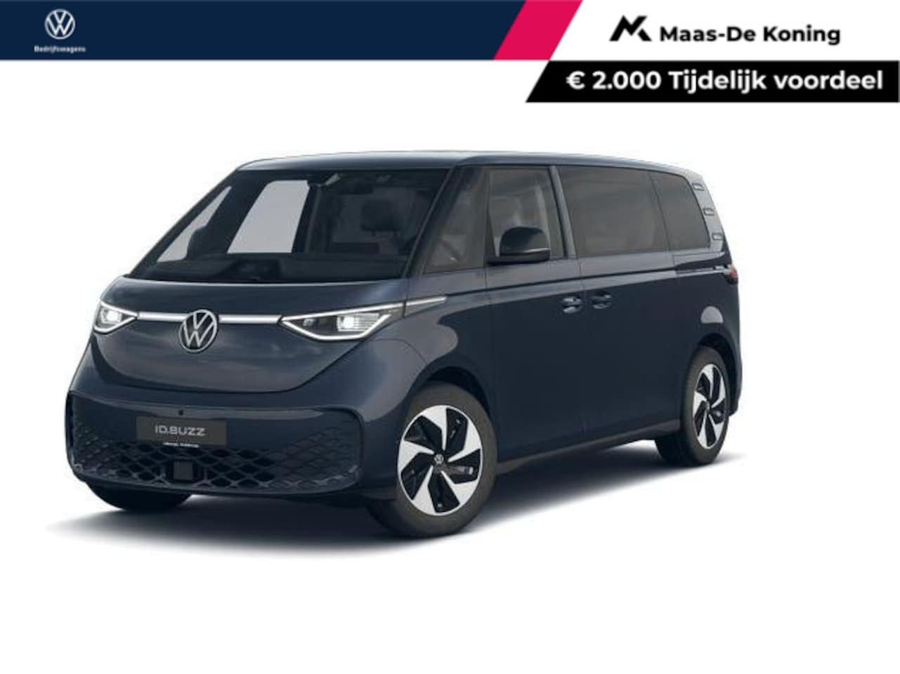 Volkswagen ID. Buzz - Bedrijfswagens Pro Bulli Limited 86kWh 286pk L2 736900 - AutoWereld.nl