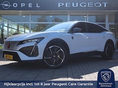 Peugeot 408 - GT Hybrid 145pk e-DCS6 Automaat, Rijklaarprijs, Navigatie 360 graden Camera Adaptieve crui
