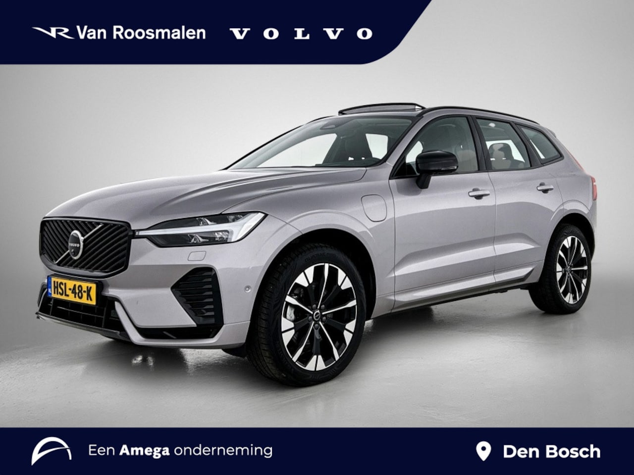 Volvo XC60 - 2.0 T6 AWD Ultra Dark | Leder | Trekhaak | Pano | Rijklaar | - AutoWereld.nl