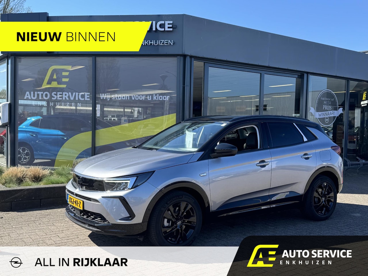 Opel Grandland - 1.6 Turbo Plug-In Hybrid Business Elegance 100% nieuw met slechts 3 km! | 225 pk hybride | - AutoWereld.nl