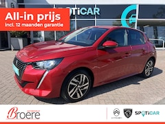 Peugeot 208 - 1.2 Turbo 100 pk Allure EAT-8 Automaat Camera, parkeersensoren voor en achter