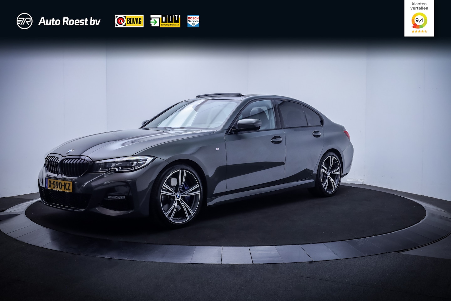 BMW 3-serie - 330iA M-SPORT High Executive SCHUIFDAK | FULL LED | CAMERA | CARPLAY | STUUR+STOELVERW | N - AutoWereld.nl