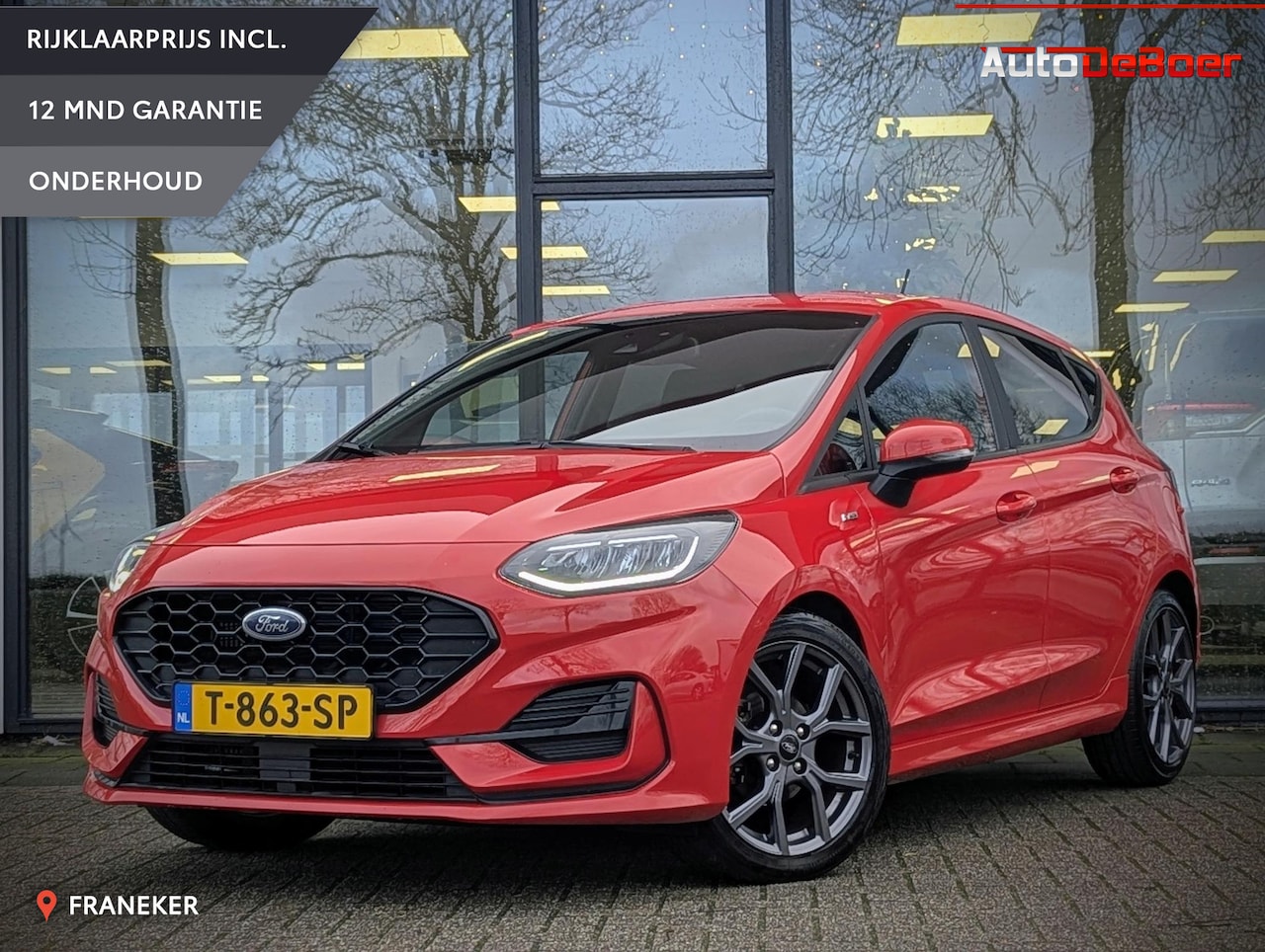 Ford Fiesta - 1.0 EcoBoost Hybrid ST-Line | Trekhaak | Led | Cruise control | Climate control | PDC A | - AutoWereld.nl