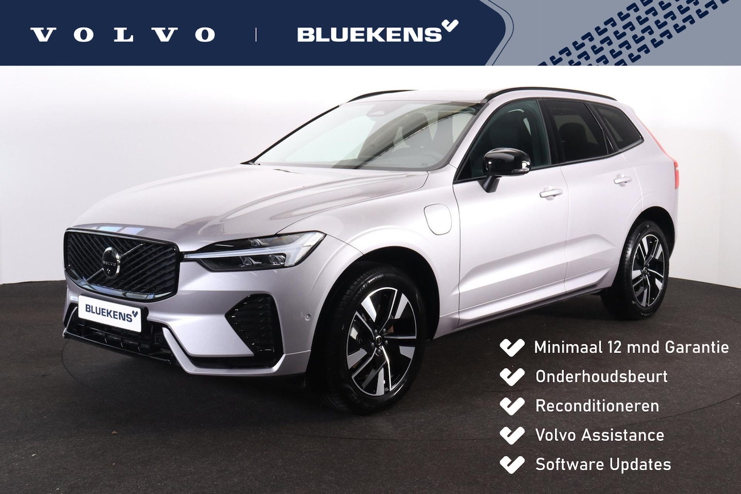 Volvo XC60 - T6 Recharge AWD Plus Dark - Panorama/schuifdak - IntelliSafe Assist & Surround - 360º Came - AutoWereld.nl