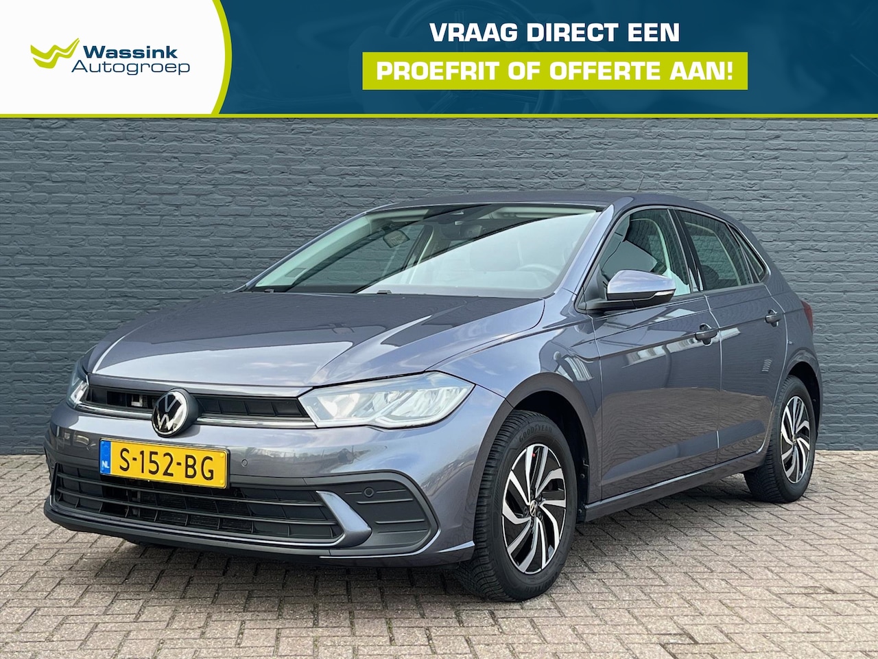 Volkswagen Polo - 1.0 TSI 95pk DSG-7 Life | Automaat | Adaptive Cruise Control | CarPlay | All Seasonbanden - AutoWereld.nl